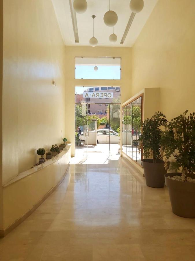 Luxueux Appartement Entre Gueliz Et L'Hivernage Avec Wifi Marrakesh Exteriör bild